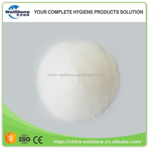 Welldone leggero <span class=keywords><strong>Super</strong></span> assorbente tessuto non tessuto polimerico Alibaba Best seller per pannolini linfa - Product Image 3