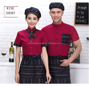 Uniforme Unisex per Camerieri di Hotel, Ristoranti e Caffetterie, con Maniche Lunghe o Corte - Product Image 2