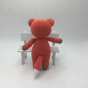 Orsacchiotto <span class=keywords><strong>Amigurumi</strong></span> all'Uncinetto per Neonati, Giocattoli Lavorati a Maglia 100% Fatti a Mano - Product Image 3