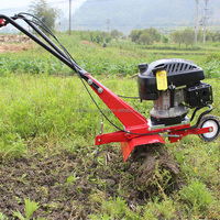 Agricuture maschine mini tiller/A multifunktionale micro-bodenbearbeitung maschine für pflügen und jäten durch elektrische starter