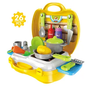 Keuken Speelgoed Set Plastic Indoor Pretend Play Kinderen Speelgoed Koken Spel Speelgoed Set Voor Kinderen