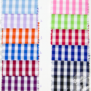 New Fashion Twill Stoff Polyester Baumwolle Atmungsaktives Garn-Gefärbt gewebt Karo <span class=keywords><strong>Plaid</strong></span> für Hemden Taschen-für Jungen und Mädchen - Product Image 1