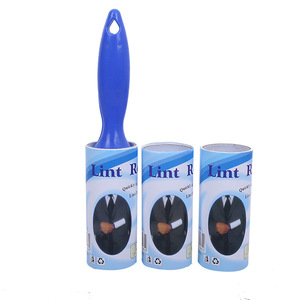 Ensemble de rouleaux pelucheux adhésifs, en plastique, pour enlever les poils des animaux de compagnie, Mini rouleaux de nettoyage, vente en gros, pièces - Product Image 3