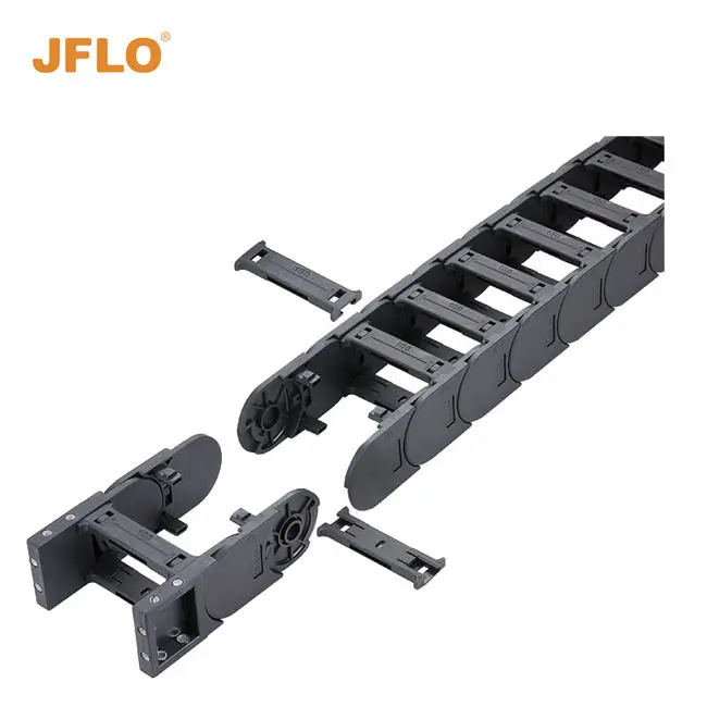 JFLO J45Q.1 CNC 기계 밀링 머신 레이저 커팅 머신 품질 플라스틱 케이블 드래그 체인 (N45SERIES)