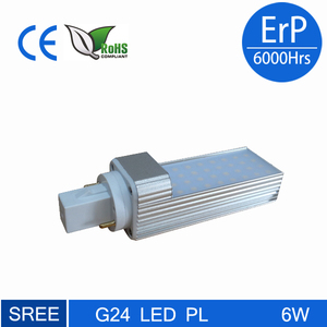 nuovo design buona qualità 6w smd ha condotto <span class=keywords><strong>pl</strong></span> g24 luce - Product Image 1