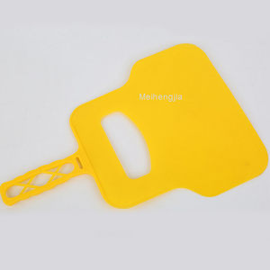 BBQ fornitore di promozione Pubblicitaria logo del marchio di griglia per <span class=keywords><strong>barbecue</strong></span> ventilatore della mano di plastica variopinta durevole - Product Image 4