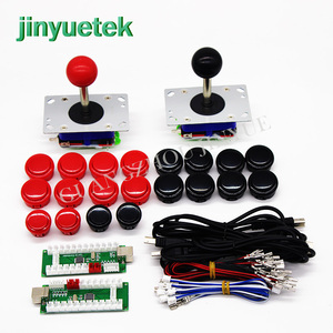 Прямая поставка с фабрики, аркадный джойстик, набор «сделай сам» для игровых машин, детали «сделай сам» в наборе, 2 джойстика и 16 кнопок - Product Image 3