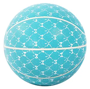 3 Pattern Basketball Starbury 3 Pattern Screen Printed Leather Basketball