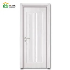 Latest Design Wooden Interior Room Door Wooden Door For Apartment Single Door Wooden Customized