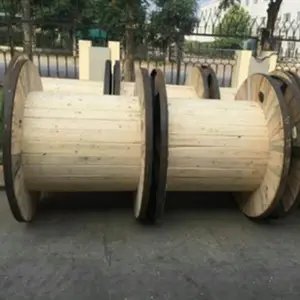 Staal de hout staal elektrische draad kabel reel drum