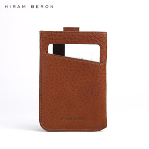 Hiram Beron-portatarjetas de cuero italiano, bloqueo RFID - Product Image 2