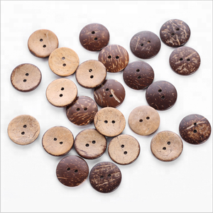 Stock <strong>No</strong> Colored Sleeveless <strong>Button</strong> Down Shirts Coconut Shell <strong>Buttons</strong> for Clothes - Product Image 2