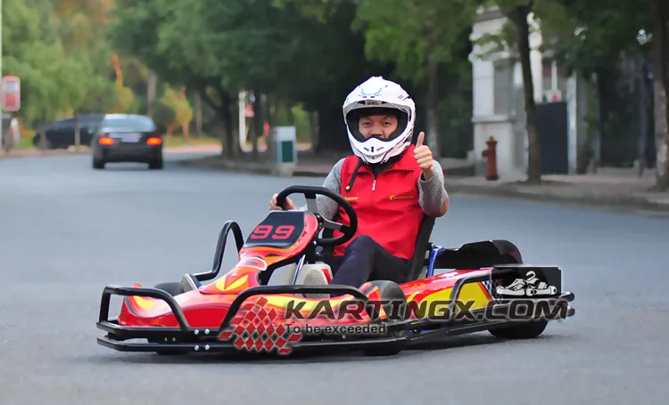 Kartig da corsa a buon mercato 270cc go kart con ruota differenziale