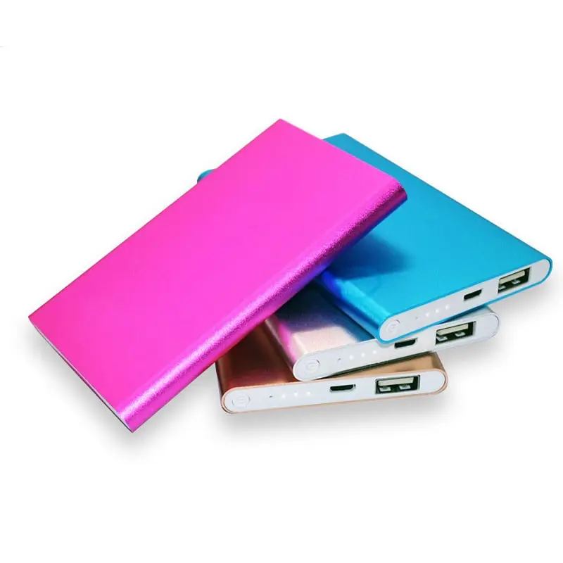 Promotion gift Custom mini powerbank 5000mah Universal battery charger backup portable power source