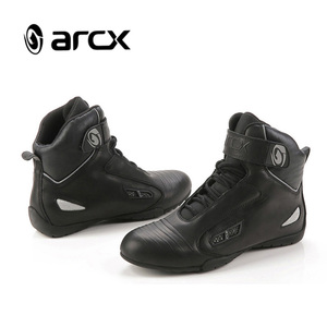 Botas de Motociclista de Cuero para Hombre ARCX Personalizadas de Fábrica, Botas de Carreras, Botas de Turismo - Product Image 1