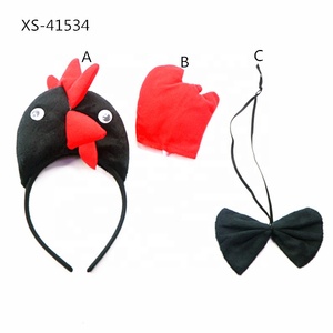 منتج جديد من اذان الجلود نقطة المطبوعة القوس الاطفال ميكي عقال - Product Image 5