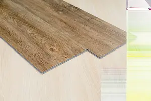 Grano de madera resistente al agua para Interior vinly tablones wpc madera plástico pisos de proveedores de China