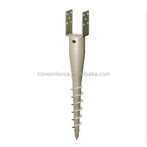 Ventes chaudes ! Ancres à vis hélicoïdales en acier galvanisé rondes Haotian OEM pour fondations de projets - Product Image 4