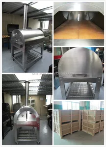 Печь пожарной дровой духовка для выпекания цена печи для пиццы для использования вне помещений используется KU-006B