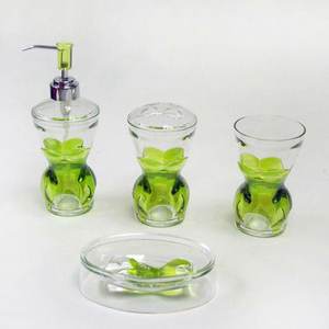 Ensemble de salle de bain en plastique Beauty Green Body Shape - Product Image 1