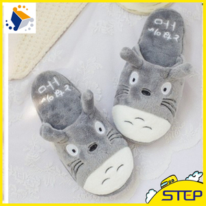 Venta caliente de <span class=keywords><strong>Los</strong></span> Hombres de Oficina Deslizador Zapatos Totoro Zapatilla Zapatillas de Felpa Zapatos - Product Image 4
