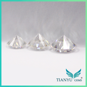 Meilleur moissanite société <span class=keywords><strong>1</strong></span> <span class=keywords><strong>carat</strong></span> coût de moissanite Round Cut poli laboratoire créé diamants moissanite - Product Image 2