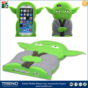 100 pcs par modèle <span class=keywords><strong>star</strong></span> <span class=keywords><strong>wars</strong></span> personnage 3d housse en silicone pour iphone 6 4.7 " - Product Image 6