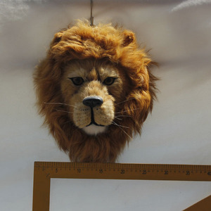Decoración de Pared Moderna, Cabeza de León de Peluche - Product Image 6