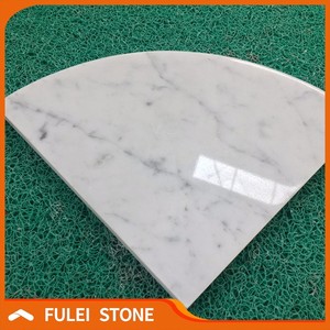 Estante Esquinero para Ducha de Mármol a Precio de Fábrica, Jabonera de Piedra para Baño - Product Image 3