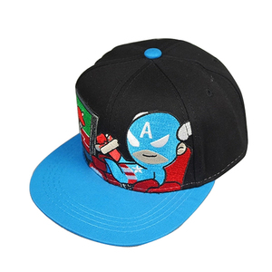 Cartoon child flat brim Snapback hats/caps - Product Image 5
