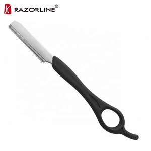 Calidad reemplazable recto sola cuchilla navaja de barbero de corte de pelo maquinilla de <span class=keywords><strong>afeitar</strong></span> <span class=keywords><strong>para</strong></span> los hombres - Product Image 1
