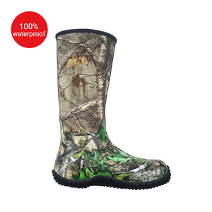 Bottes de sécurité d'extérieur anti-odeur et hauteur genou, camouflage de chasse - Product Image 6