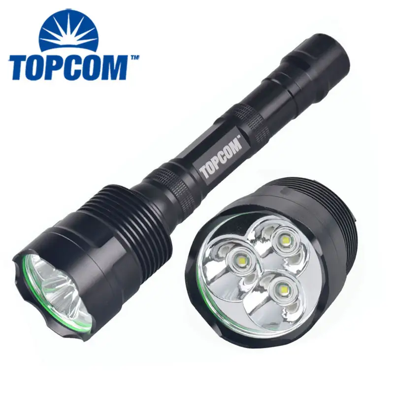 Powerful Aluminum 18650 Battery 3 XML T6 Waterpoof Tactical Flashlight