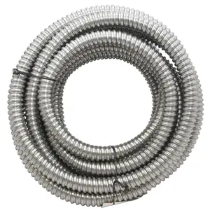 304 matériel diamètre intérieur 4/6/8/10mm P3 carré serrure en acier inoxydable flexible câble conduit