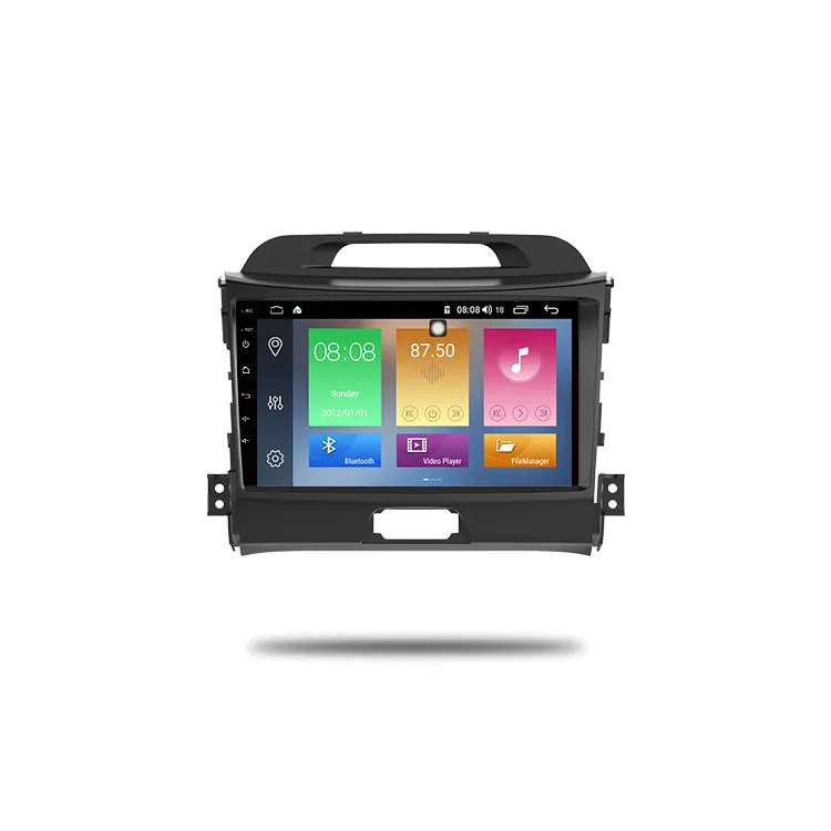 IOKONE In Dash 9インチAndroid 9.0 DVD Ecran Tactile For KIA Sportage R 2010 2011 2012 2013 2014 2015