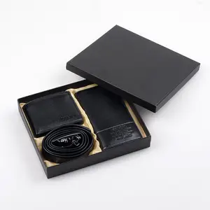 高品質メンズウォレットベルト包装ボックス