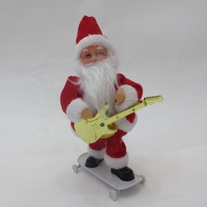 Venta al por mayor de baile al por mayor de Navidad decorado eléctrica <span class=keywords><strong>santa</strong></span> muñeca