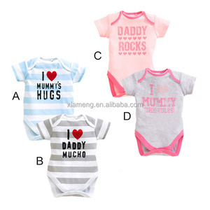 2016 venta caliente Amor mamá <span class=keywords><strong>y</strong></span> <span class=keywords><strong>pap</strong></span>á formal peleles para bebés - Product Image 1