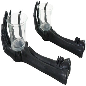 Offre Spéciale Personnalisé Fait <span class=keywords><strong>Main</strong></span> En Polyrésine Squelette <span class=keywords><strong>Main</strong></span> <span class=keywords><strong>Bougeoir</strong></span> - Product Image 1