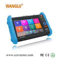 WANGLU 9800 زائد 7 بوصة IPS اللمس شاشة 4K H.265 IP ، كامل 4K HD فاحص الكاميرا cctv اختبار السيدا TVI العهد SDI EX-SDI