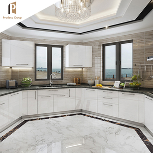 Professionale mobili per la casa piccolo armadio da cucina Bianco Personalizzato Melamina Armadio Da Cucina - Product Image 4