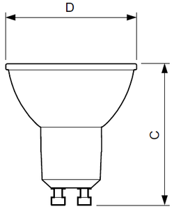 Philips LED GU10 MAS LEDspot MV <span class=keywords><strong>VLE</strong></span> D 3.5-35W GU10 éclairage LED Philips - Product Image 2