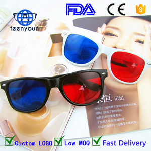 <span class=keywords><strong>Gafas</strong></span> <span class=keywords><strong>3D</strong></span> Rojas y Azules Teenyoun Yiwu, Gran Oferta, Unisex, para Cine en Casa, Buen Precio, Compra al por Mayor - Product Image 5