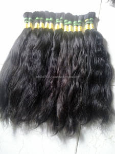 Virginal indio sin procesar Remy pelo a granel para trenzas - Product Image 3