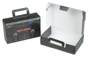Elegant Custom Toy Car Paper <strong>Box</strong> <strong>Briefcase</strong> <strong>Box</strong> With Handle Ribbon - Product Image 2