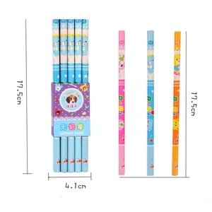 Sanrio HELLO KITTY 6 pieces HB pencils set with Hexagon shape Pencil gift  box School