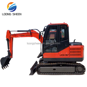 Excavadora sobre orugas de 3,5 toneladas con motor de marca famosa y precio bajo - Product Image 1
