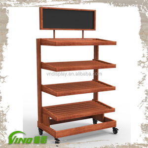 ไม้แสดง,ร้านค้าซูเปอร์มาร์เก็ต Rack,ร้านขายของชำ,ชนบทไม้เฟอร์นิเจอร์กลางแจ้ง - Product Image 2