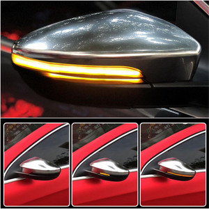Aw Năng Động Tuần Tự Blinker LED Tín Hiệu Lần Lượt Dải Đèn Side Door Rear <span class=keywords><strong>View</strong></span> Gương Đối Với A3/S3 8P Facelift Xe Gương - Product Image 3