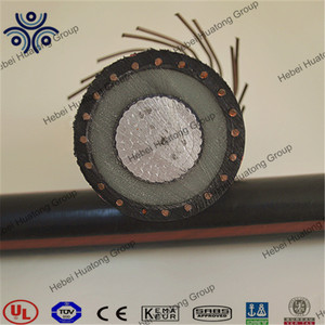 <span class=keywords><strong>Cable</strong></span> de <span class=keywords><strong>Aluminio</strong></span> Compactado UL 1072 Estándar 35KV 750 <span class=keywords><strong>MCM</strong></span> con Aislamiento XLPE, Conductor de Cobre 1/3 Concéntrico, Cubierta de PVC Neutra - Product Image 4